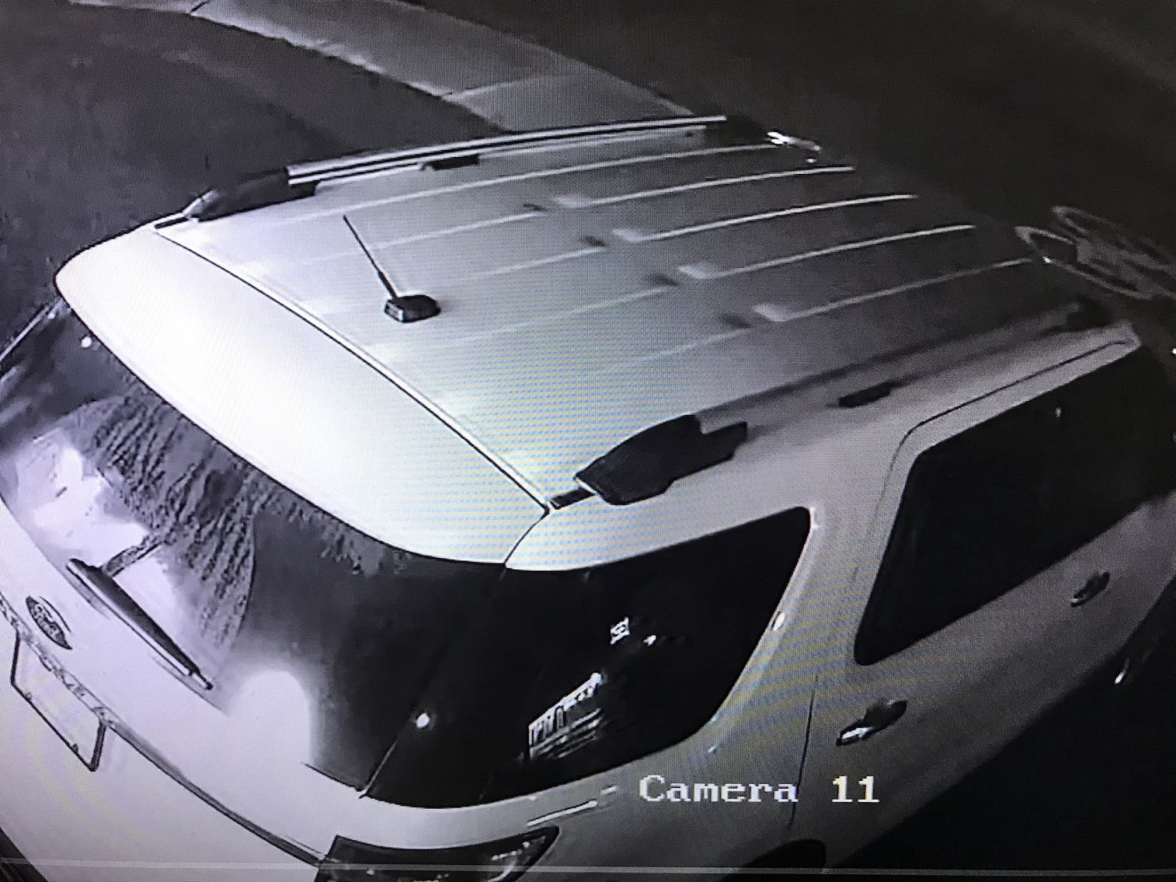 Cedar Street suspect's vehicle